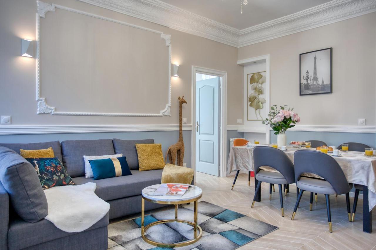 Charmant 100M2 Avec 3Ch - Romantique Centre Ville Párizs Kültér fotó